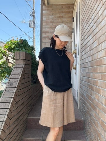 ショートフレアパンツ【紙パターン】