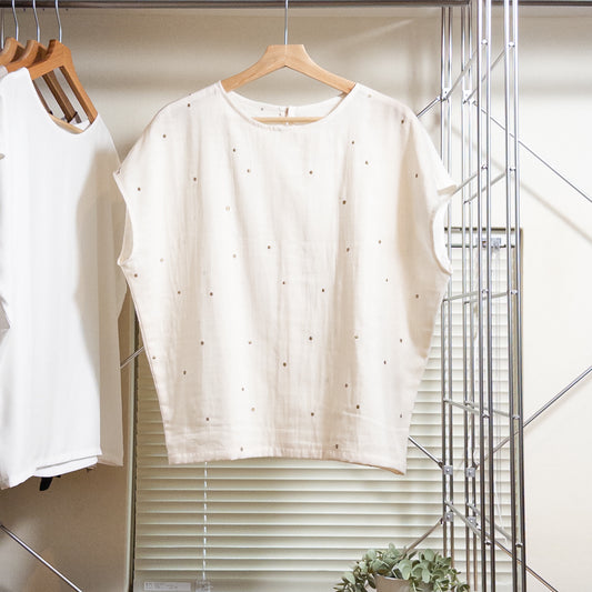 フレンチスリーブブラウス【紙パターン】