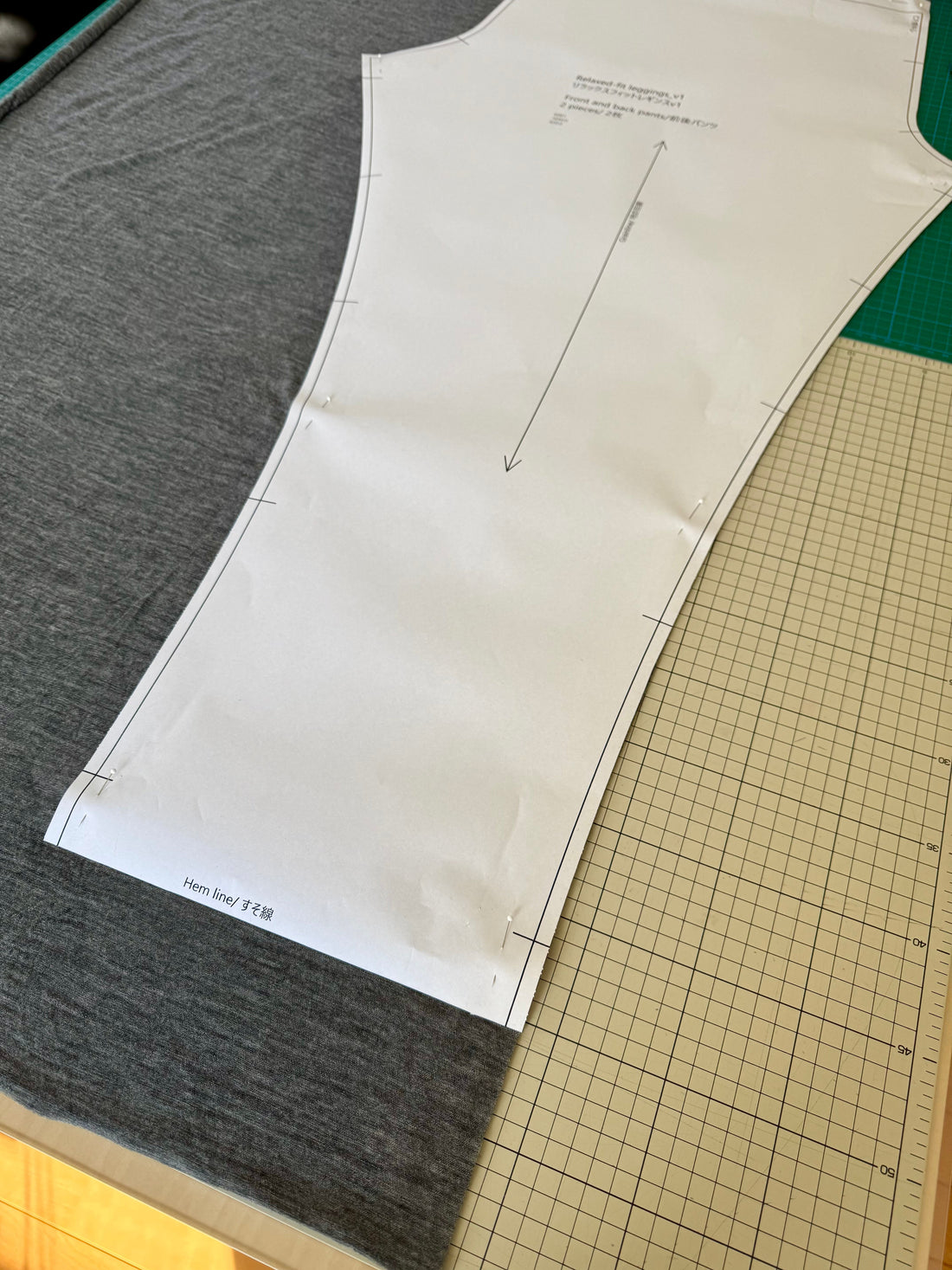 【新作準備】シャツドレスとその仲間たち④〜くしゅくしゅレギンス編〜