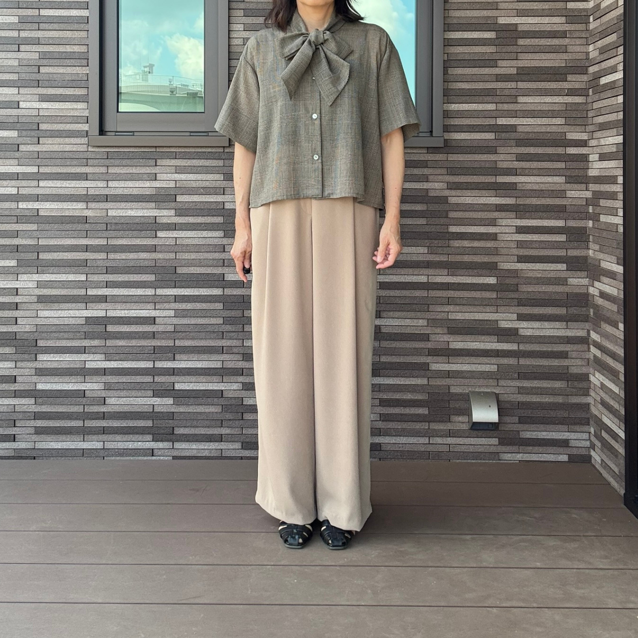 ワイドパンツ【紙パターン（縫製手順書付き）】