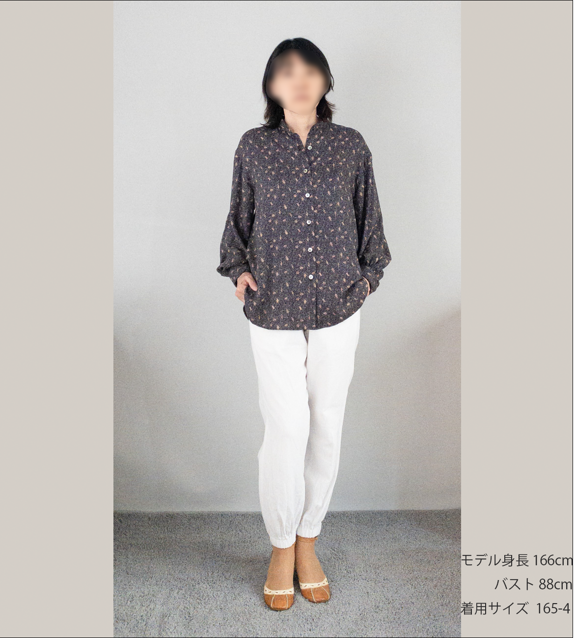 ギャザースリーブブラウス【紙パターン(縫製手順書付き)】 – Pattern ギャザースリーブブラウス【紙パターン(縫製手順書付き)】 – Pattern