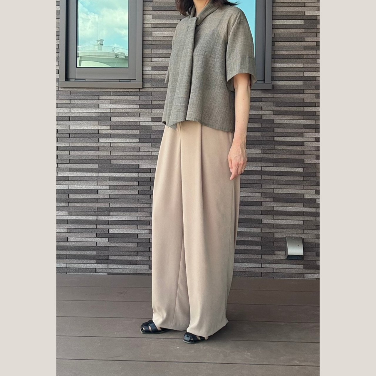 ワイドパンツ【紙パターン（縫製手順書付き）】
