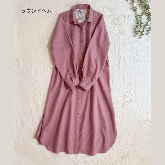 シャツドレス【PDFパターン】