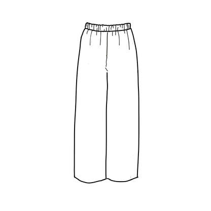 ワイドパンツ【紙パターン（縫製手順書付き）】